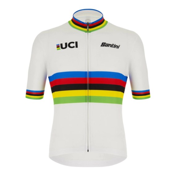 Jersey SANTINI Hombre UCI World Champion Official