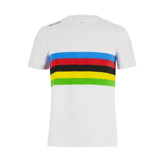 Remera SANTINI Unisex UCI Rainbow
