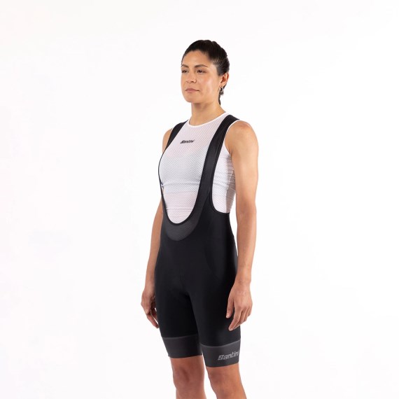 Calza corta SANTINI mujer HORIZON Black