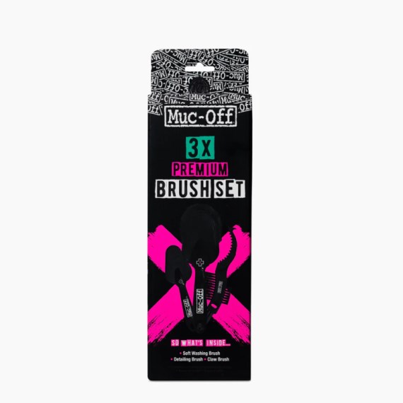 Set de cepillos premium x3 MUC-OFF