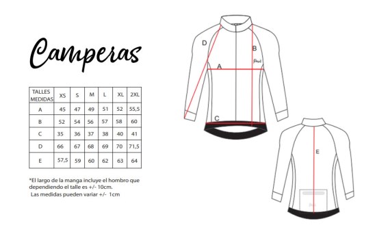 Campera PAVE de abrigo